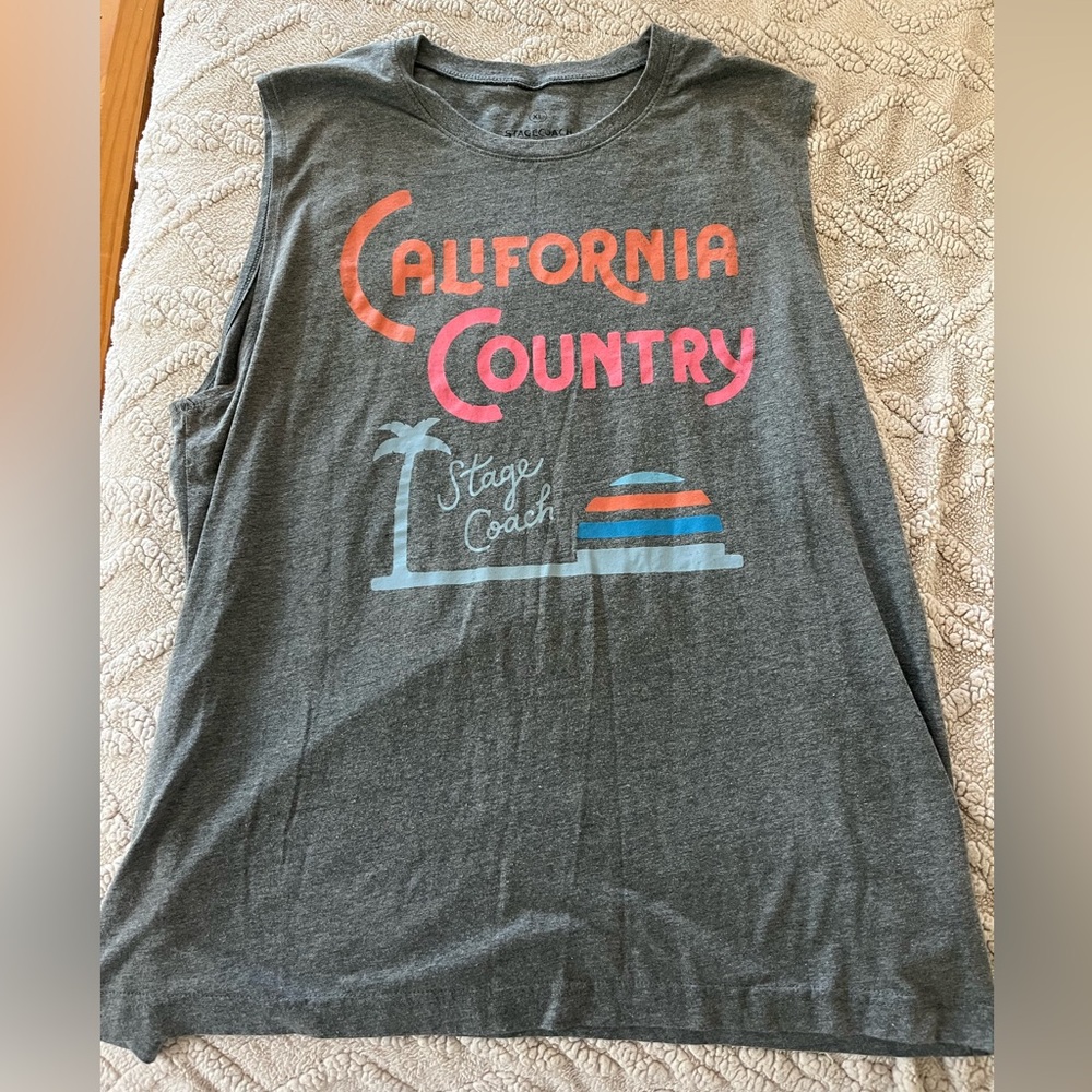 Stagecoach festival tank, Women’s XL/Men’s M
